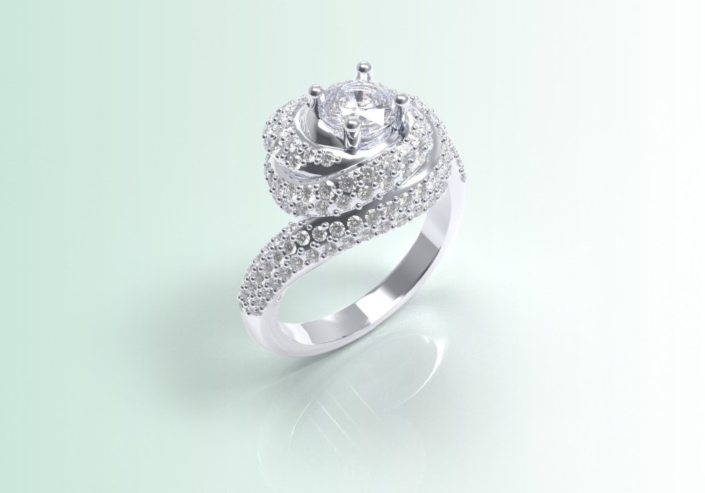 Rendu 3d rendering bague visuel image bijouterie joaillerie  vidéo animation création