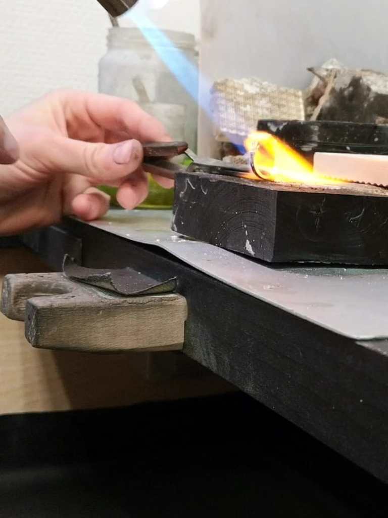 soudure chalumeau fabrication bijouterie atelier