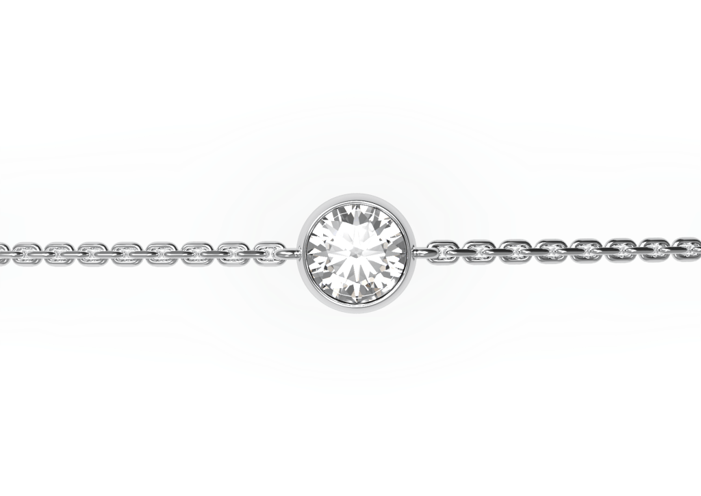 Sertissure diamant clos - réf BRACLO