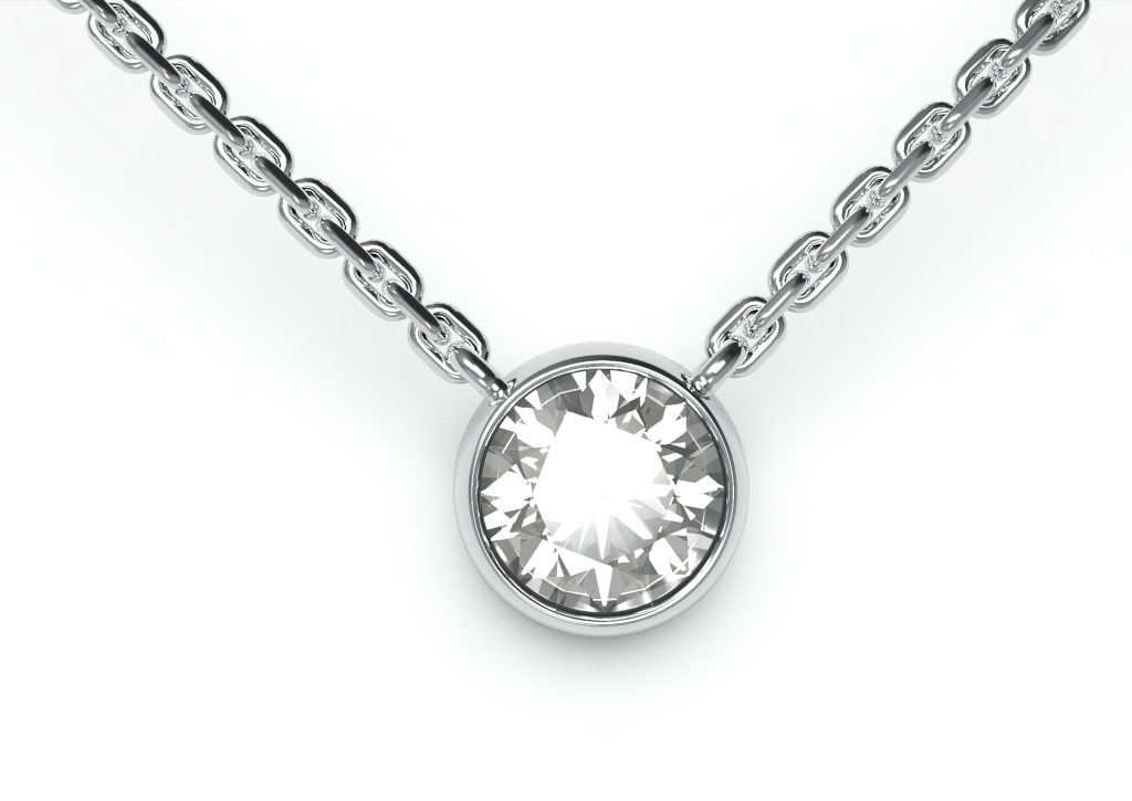création de bijoux 3D CAO , motif type collier , sertissure clos